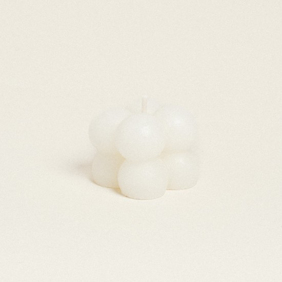 Beauty Home ΚΕΡΙ BUBBLE 3.6 x 3.6 cm Λευκό Beauty Home ΚΕΡΙ BUBBLE 3.6 x 3.6 cm Λευκό