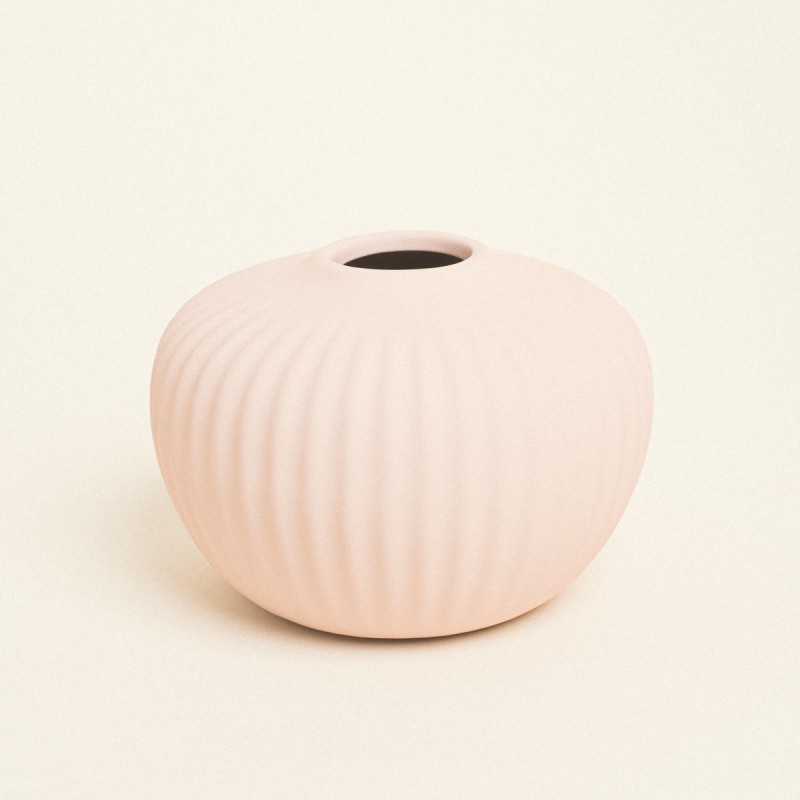 Beauty Home Ματ Κεραμικό Βάζο 15 cm x 11 cm