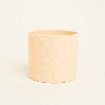 Beauty Home Κασπώ Πήλινο με Ανάγλυφο Σχέδιο Λουλουδιών
 12.8cm x 13.1cm