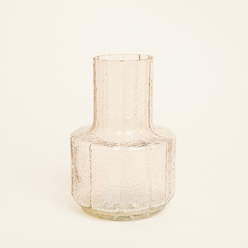 Beauty Home Γυάλινο Βάζο 13.5 x 19 cm