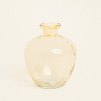 Beauty Home Γυάλινο Βάζο 14 x 16 cm