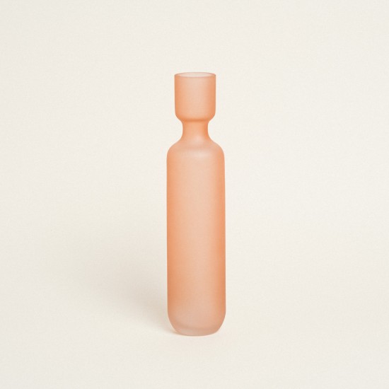 Beauty Home ΒΑΖΟ ΙΣΙΟ ΜΕ ΛΑΙΜΟ 8 x 35 cm Σομόν Beauty Home ΒΑΖΟ ΙΣΙΟ ΜΕ ΛΑΙΜΟ 8 x 35 cm Σομόν