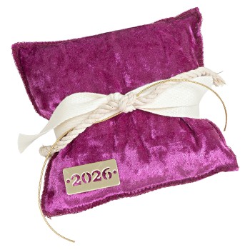 Beauty Home ΜΑΞΙΛΑΡΙ ΜΕ ΧΡΟΝ. Βελούδο Ματζέντα Frozen