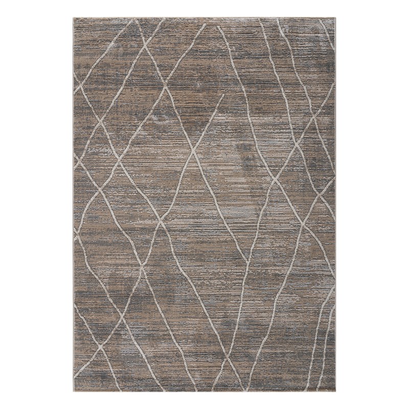 Beauty Home Χαλί Serena Art 9834 160x230 Μπεζ,Γκρι