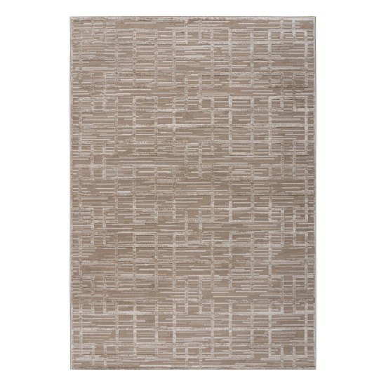 Beauty Home Διάδρομος με το μέτρο Serena Art 9836 67cm Μπεζ,Γκρι