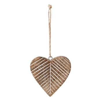 Beauty Home Ξύλινη Καρδιά 10 cm