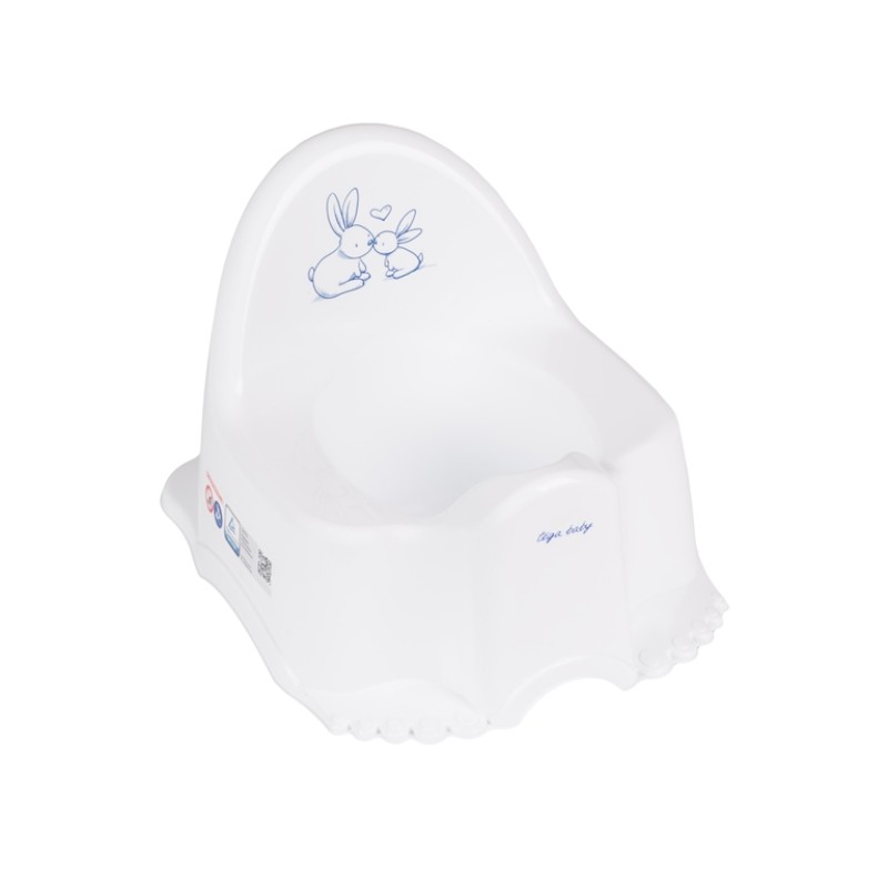Potty Little Bunnies white
