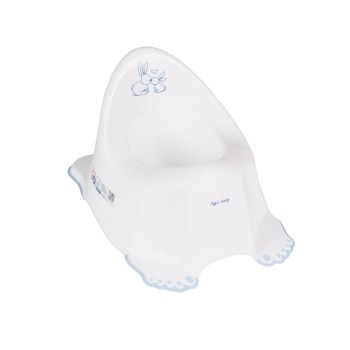 Potty antislip with music Little Bunnies white