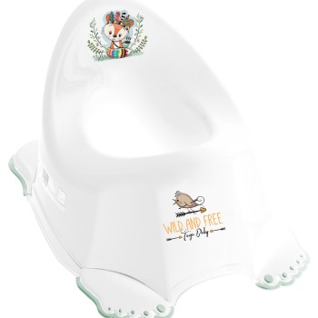 Γιογιό Τουαλέτας - WILD & FREE with music white/green LITTLE FOX