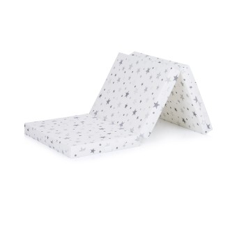 Βρεφικό Στρώμα Αναδιπλούμενο - 60/120/6 white/grey stars