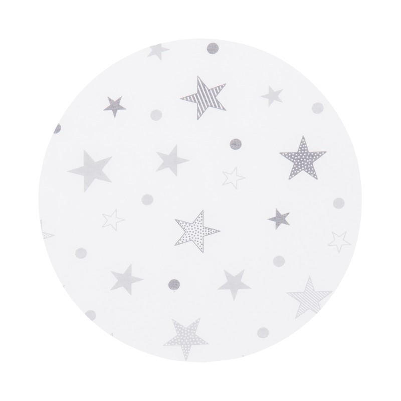 Βρεφικό Στρώμα Αναδιπλούμενο - 60/120/6 white/grey stars