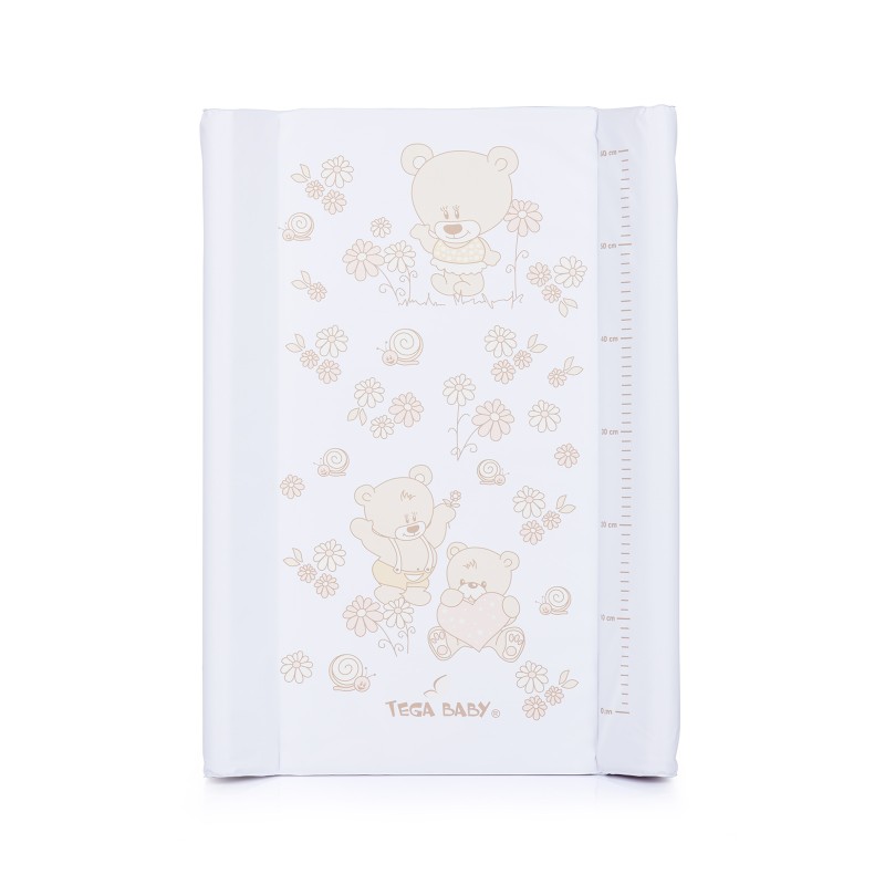 Changing pad Teddy Bear pearl white
