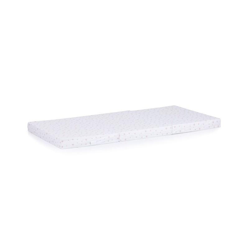 Βρεφικό Στρώμα Αναδιπλούμενο - 60/120/6 white/powder stars