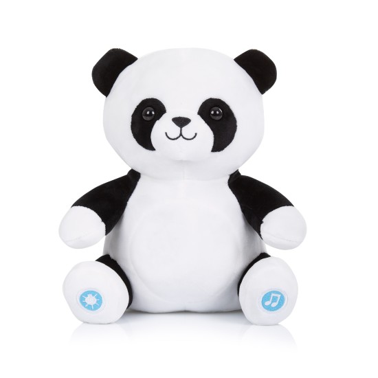 Plush toy with music and lamp Panda