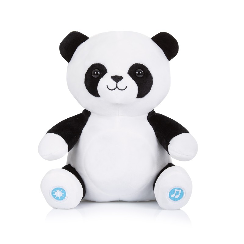 Plush toy with music and lamp Panda