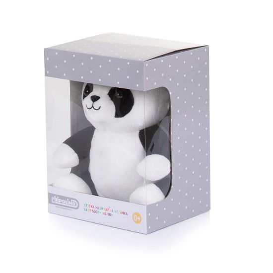 Plush toy with music and lamp Panda