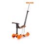 Scooter "Multi Plus" with handle orange