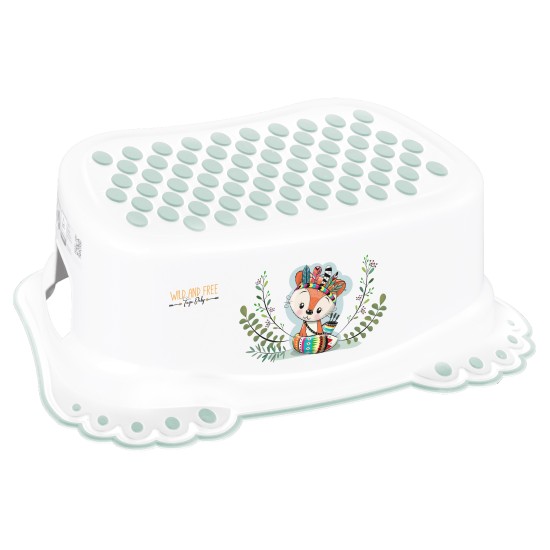 Βοηθητικό Σκαλοπάτι Μπάνιου - WILD & FREE white/green LITTLE FOX