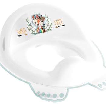 Εκπαιδευτικό Κάθισμα Τουαλέτας - WILD & FREE white/green LITTLE FOX