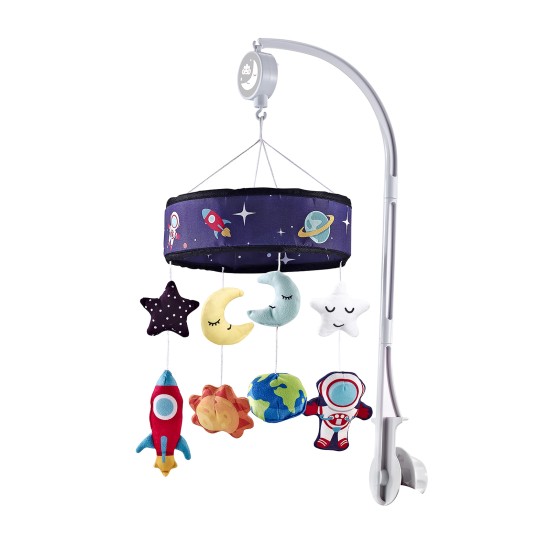 Musical mobile for bed Space Musical mobile for bed Space