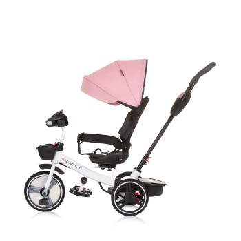 Τρίκυκλο Παιδικό Ποδήλατο με Κουνουπιέρα -  "Be Active" pink linen