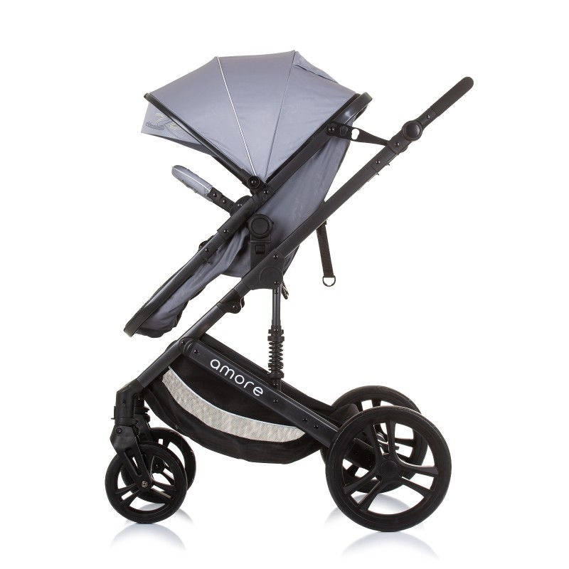 Baby transformable stroller "Amore" ash grey