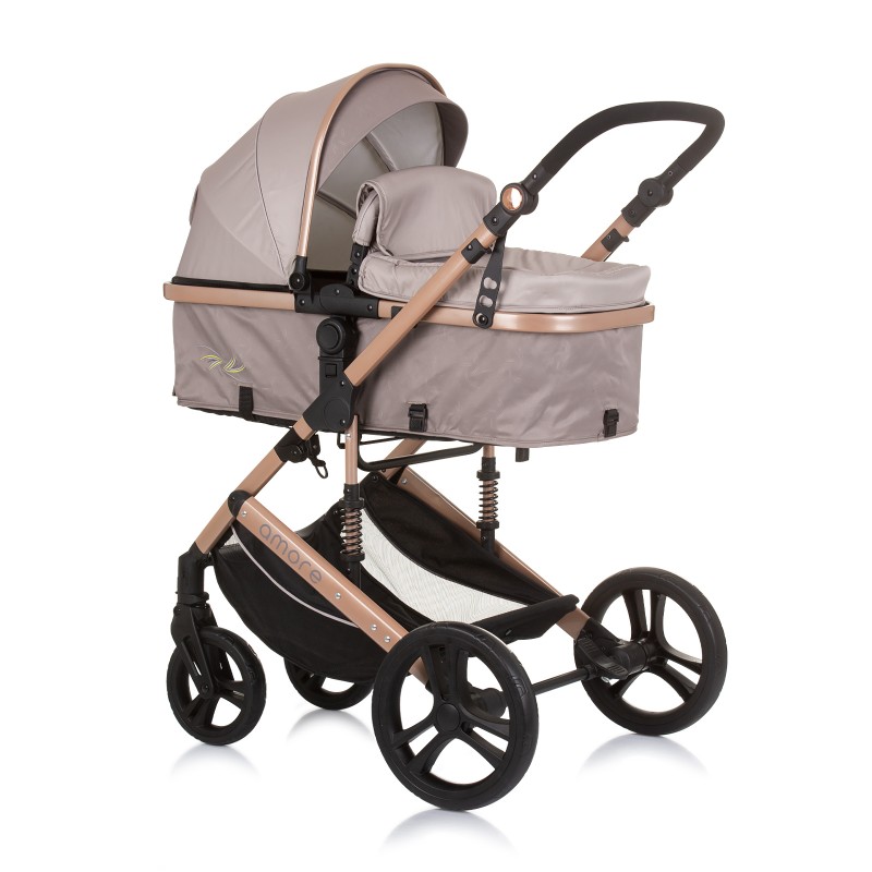 Baby transformable stroller "Amore" macadamia