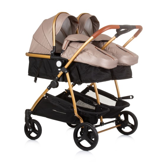 Καρότσι Διδύμων - Duo Smart golden beige