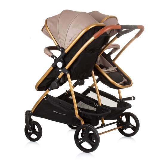Καρότσι Διδύμων - Duo Smart golden beige