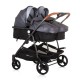 Καρότσι Διδύμων - Duo Smart silver grey