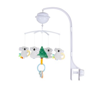 Μουσικό Περιστρεφόμενο Κούνιας με Προτζέκτορα - "Koala"