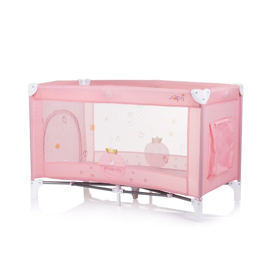 Παρκοκρέβατο 125-65-77 - Capri Princess pink