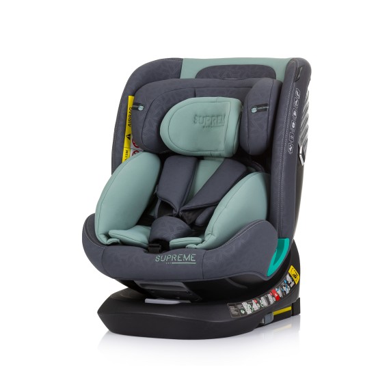 Κάθισμα Αυτοκινήτου I-SIZE 40-150 cm ISOFIX 360 "SUPREME" pastel green Κάθισμα Αυτοκινήτου I-SIZE 40-150 cm ISOFIX 360 SUPREME pastel green