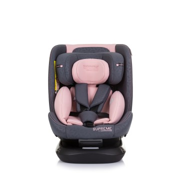 Κάθισμα Αυτοκινήτου I-SIZE 40-150 cm ISOFIX 360 "SUPREME" flamingo
