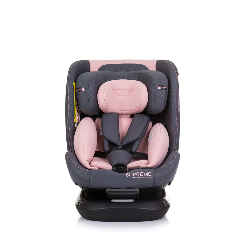 Κάθισμα Αυτοκινήτου I-SIZE 40-150 cm ISOFIX 360 SUPREME flamingo