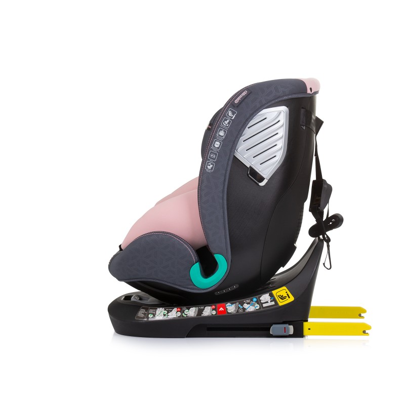 Κάθισμα Αυτοκινήτου I-SIZE 40-150 cm ISOFIX 360 SUPREME flamingo