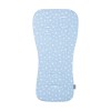 Soft pad for stroller blue/blue stars