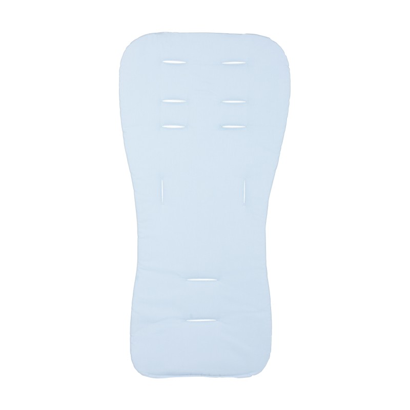Soft pad for stroller blue/blue stars