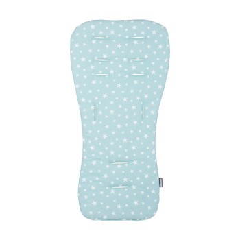 Soft pad for stroller mint/mint stars