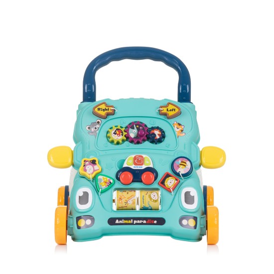 Musical baby walky  Funny animals blue
