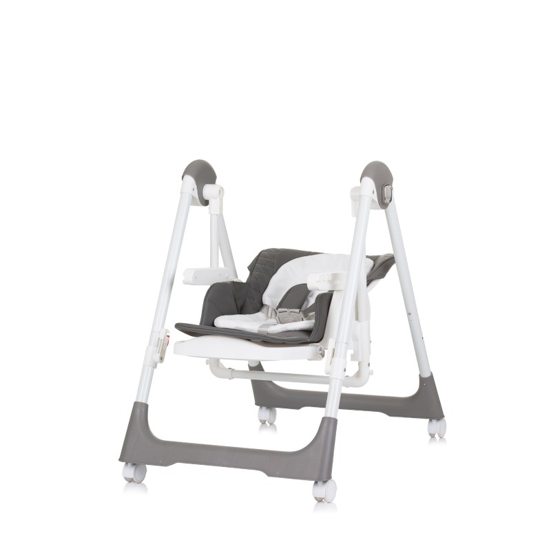 Καρεκλάκι φαγητού/Κούνια 2 σε 1 -  MILK SHAKE granite