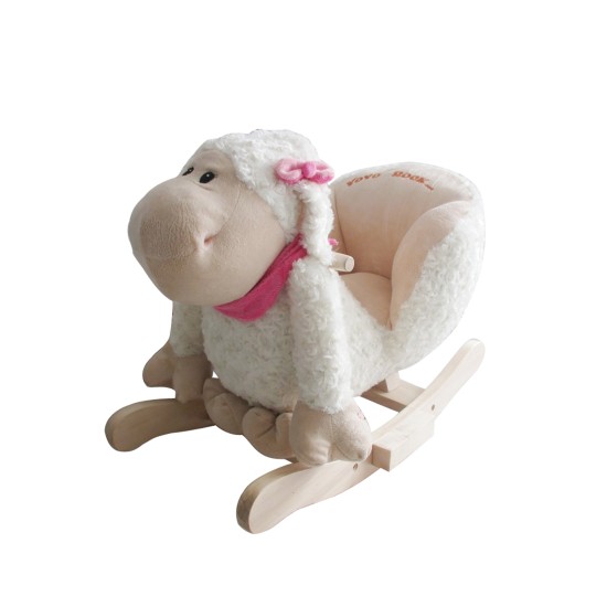 Rocking lamb with chair