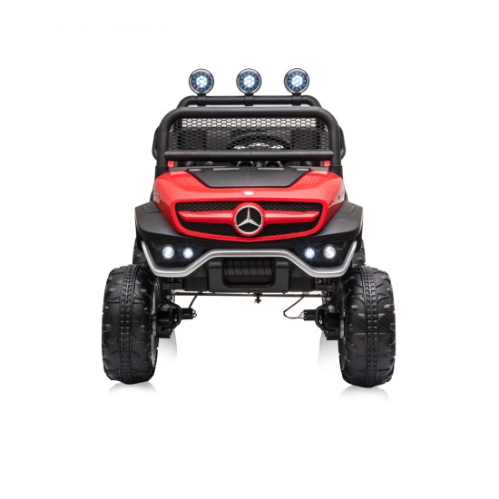 Ηλεκτροκίνητο Παιδικό Αυτοκίνητο - OffRoad Mercedes UNIMOG red