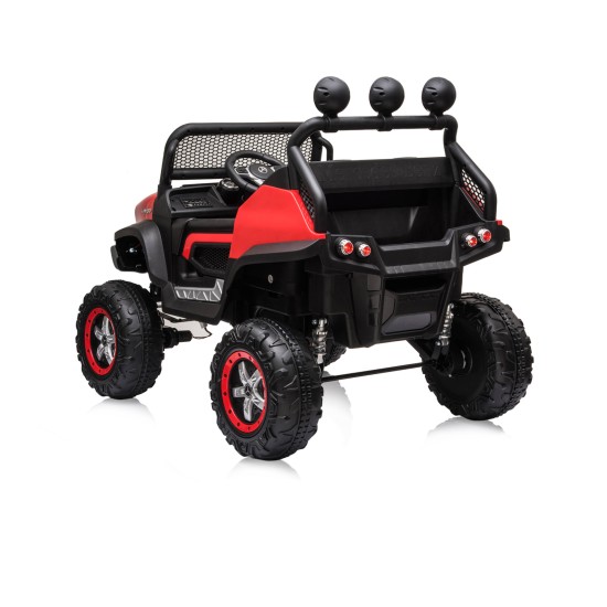 Ηλεκτροκίνητο Παιδικό Αυτοκίνητο - OffRoad Mercedes UNIMOG red