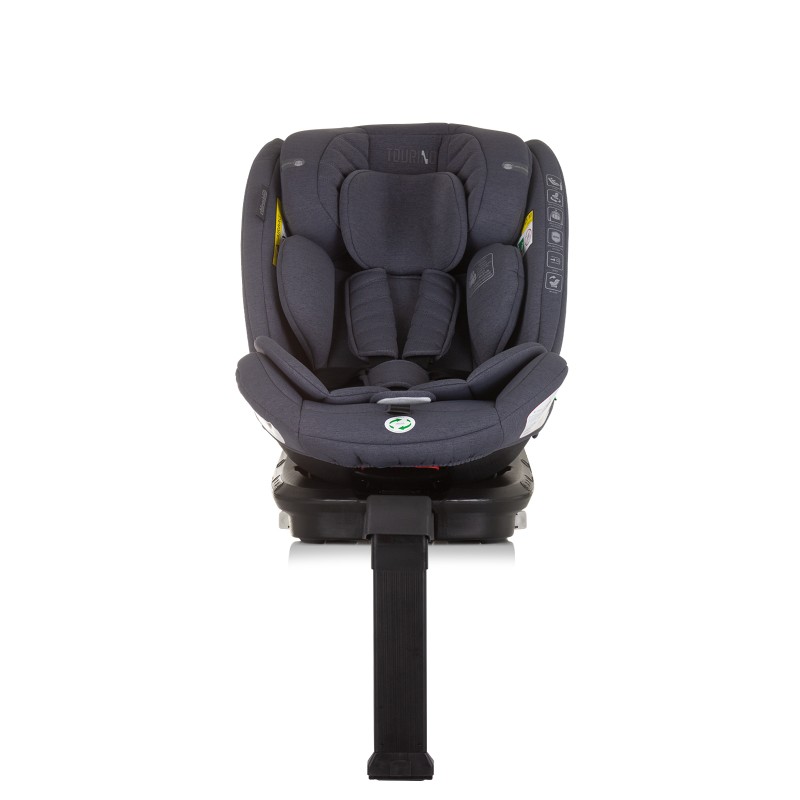 Κάθισμα Αυτοκινήτου I-SIZE 40-150 cm ISOFIX 360 TOURINO granite