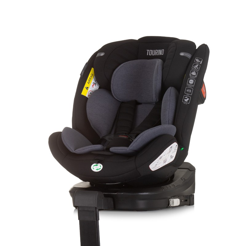 Κάθισμα Αυτοκινήτου I-SIZE 40-150 cm ISOFIX 360 TOURINO obsidian
