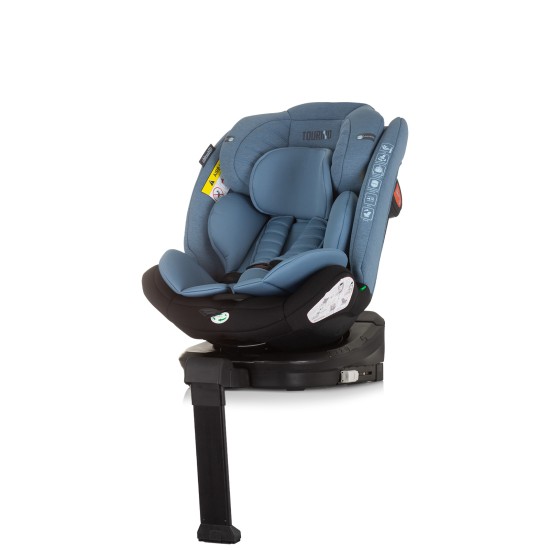 Κάθισμα Αυτοκινήτου I-SIZE 40-150 cm ISOFIX 360 "TOURINO" blue Κάθισμα Αυτοκινήτου I-SIZE 40-150 cm ISOFIX 360 TOURINO blue