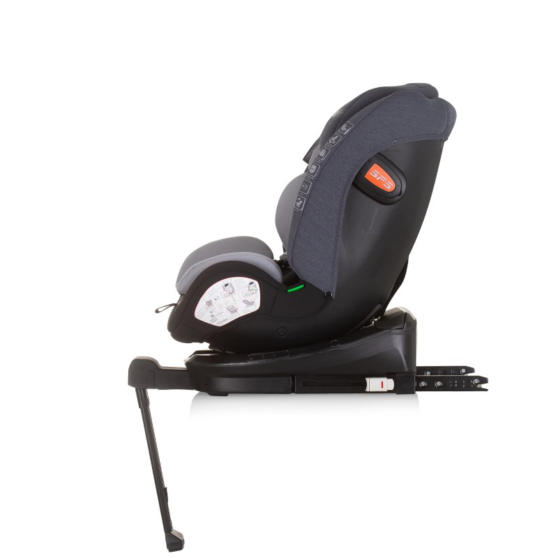 Κάθισμα Αυτοκινήτου I-SIZE 40-150 cm ISOFIX 360 TOURINO grey mix
