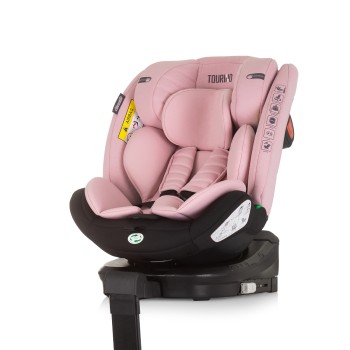 Κάθισμα Αυτοκινήτου I-SIZE 40-150 cm ISOFIX 360 "TOURINO" flamingo