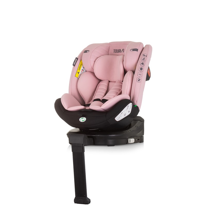 Κάθισμα Αυτοκινήτου I-SIZE 40-150 cm ISOFIX 360 TOURINO flamingo